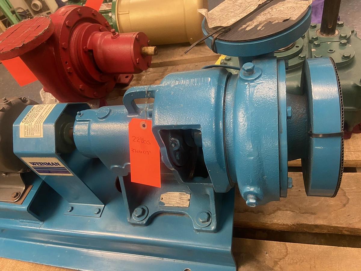 Used Crane,2G2A-30PN22G,Centrifugal Pump 122GPM 55 Ft/HD Imp Dia 4.13" 3Hp 3460RPM