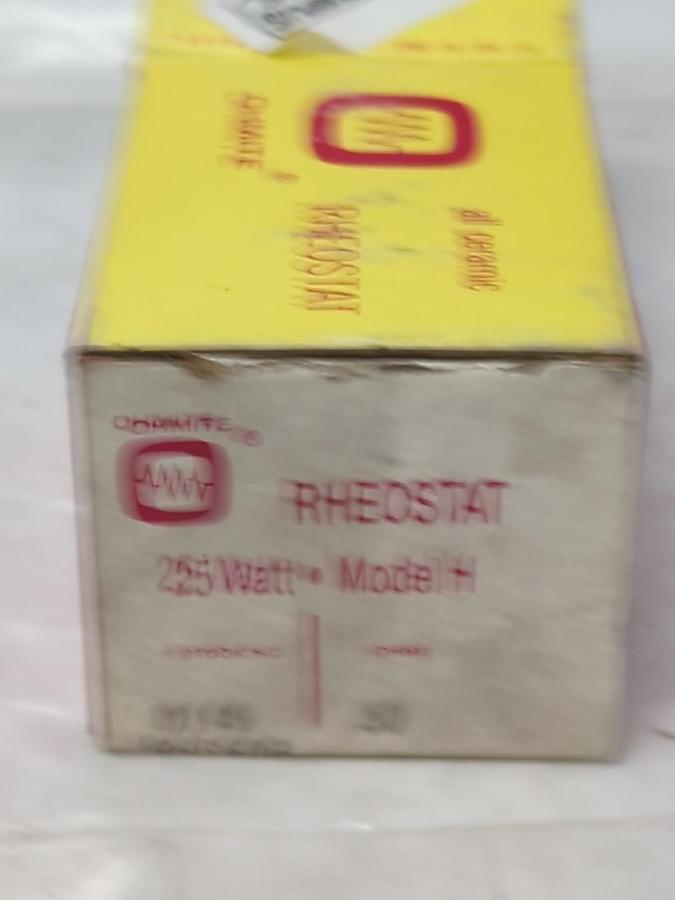 OHMITE,RHS50R,POTENTIOMETER RHEOSTAT 50 WATT MODEL H NOS