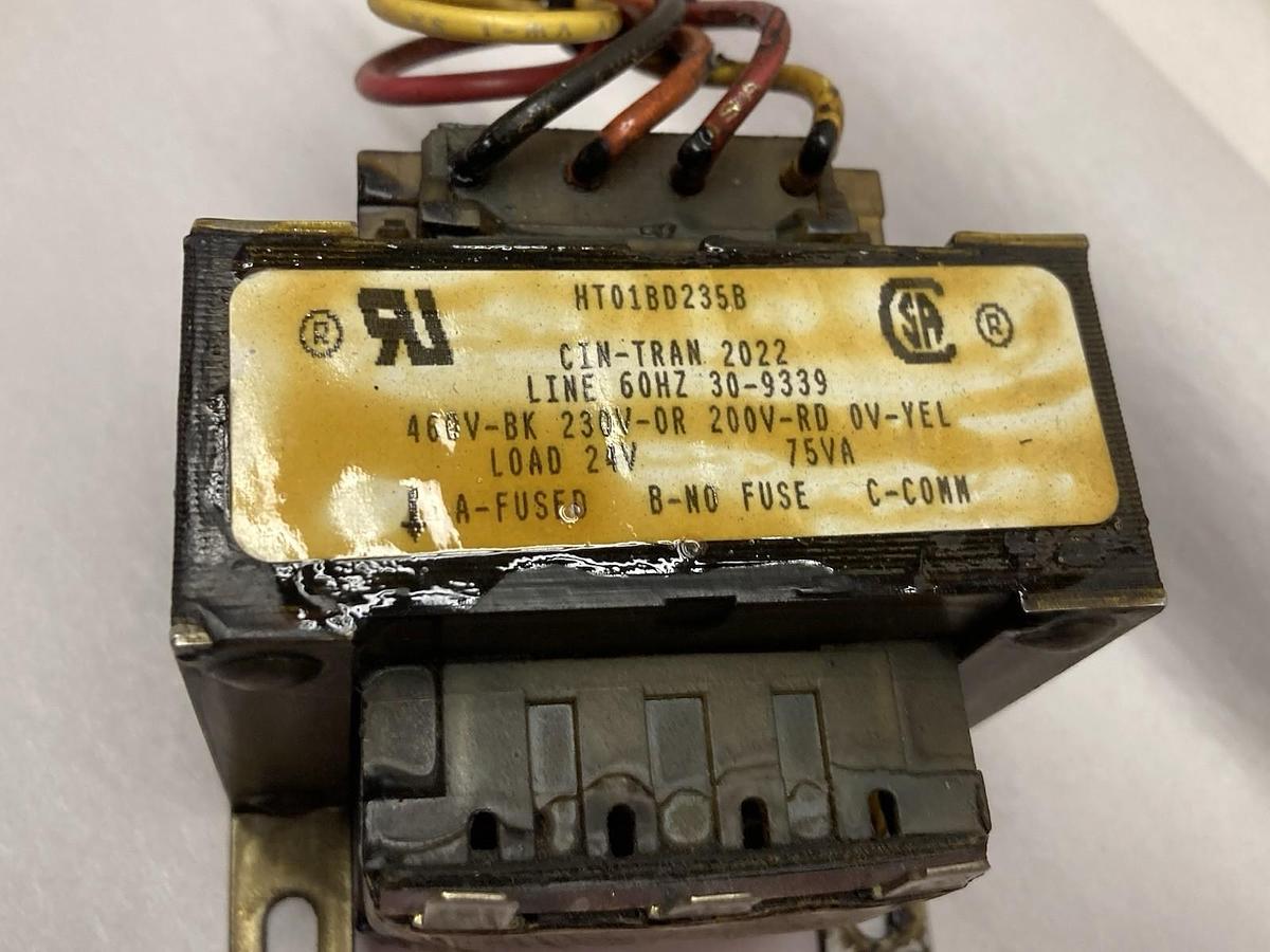 Used Cin-Tran,30-9339,Power Transformer 60Hz 75VA