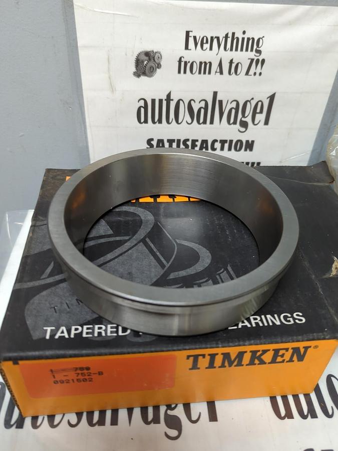 TIMKEN,752B,ROLLER BEARING CUP NOS