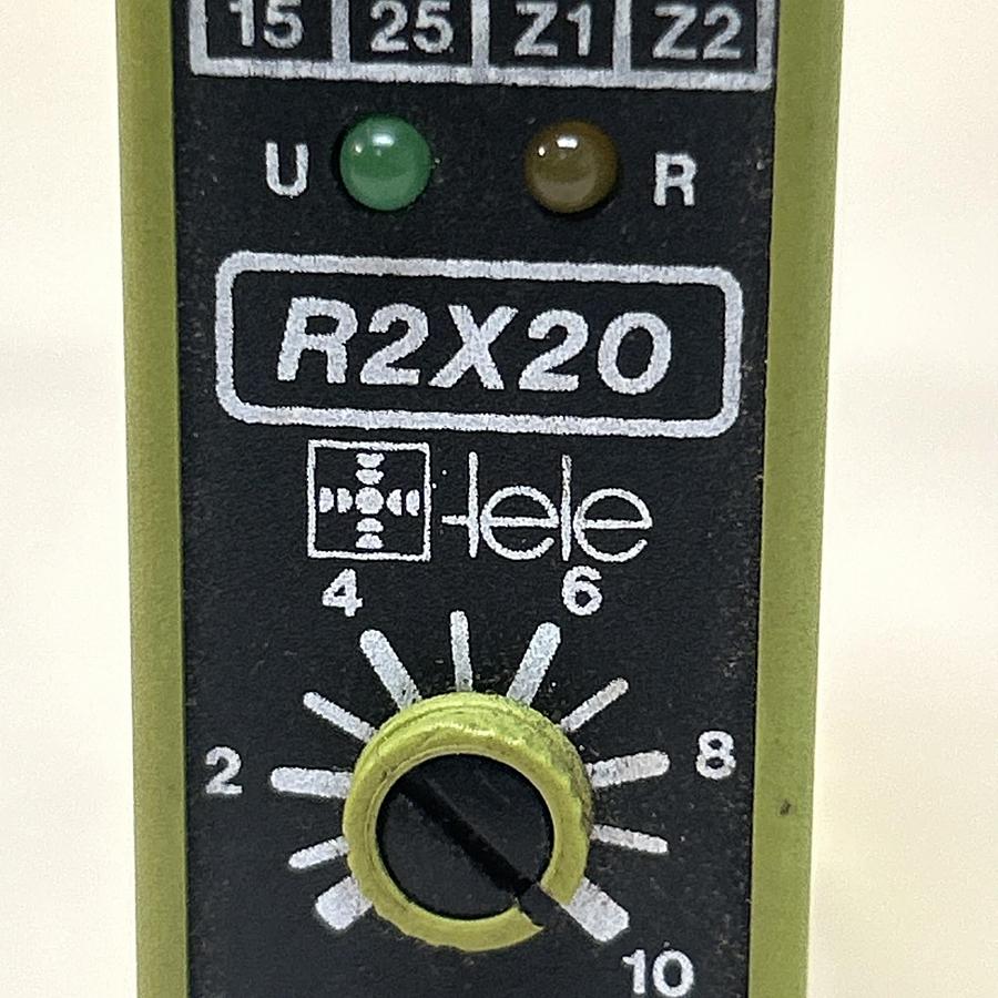Used TELE,R2X20,NT2 TIME RELAY 24V