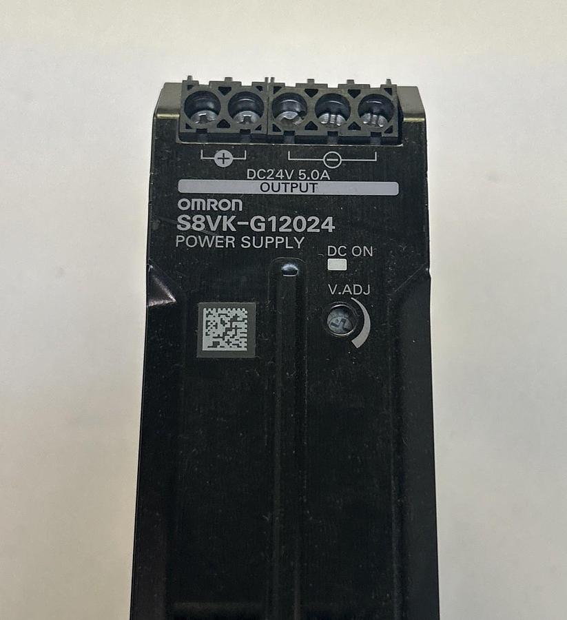 Used OMRON,S8VK-G12024,POWER SUPPLY