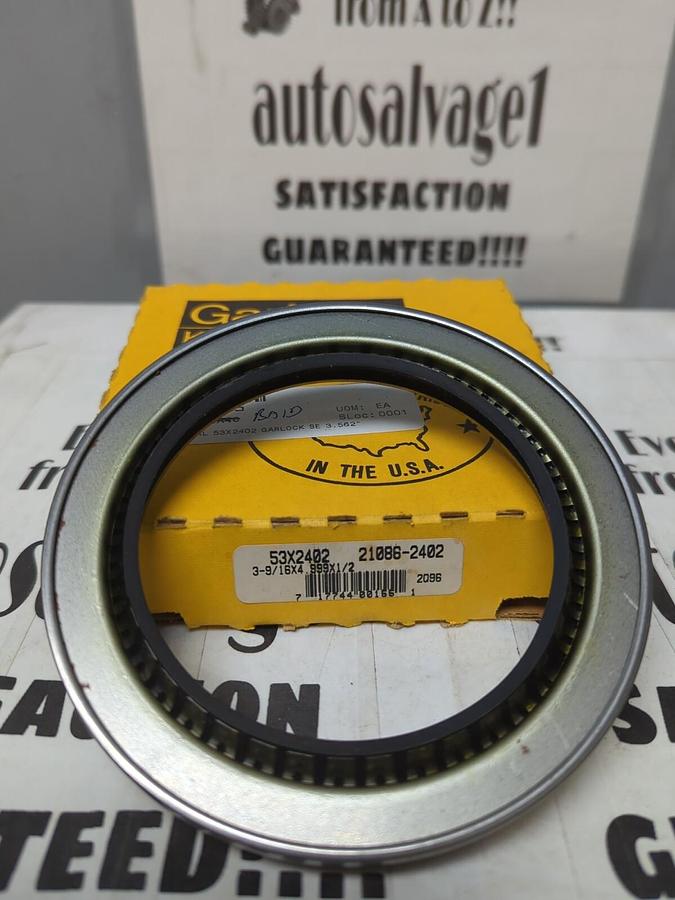 GARLOCK KLOZURE,53 X2402,OIL SEAL 3.562   21086-2402 NOS