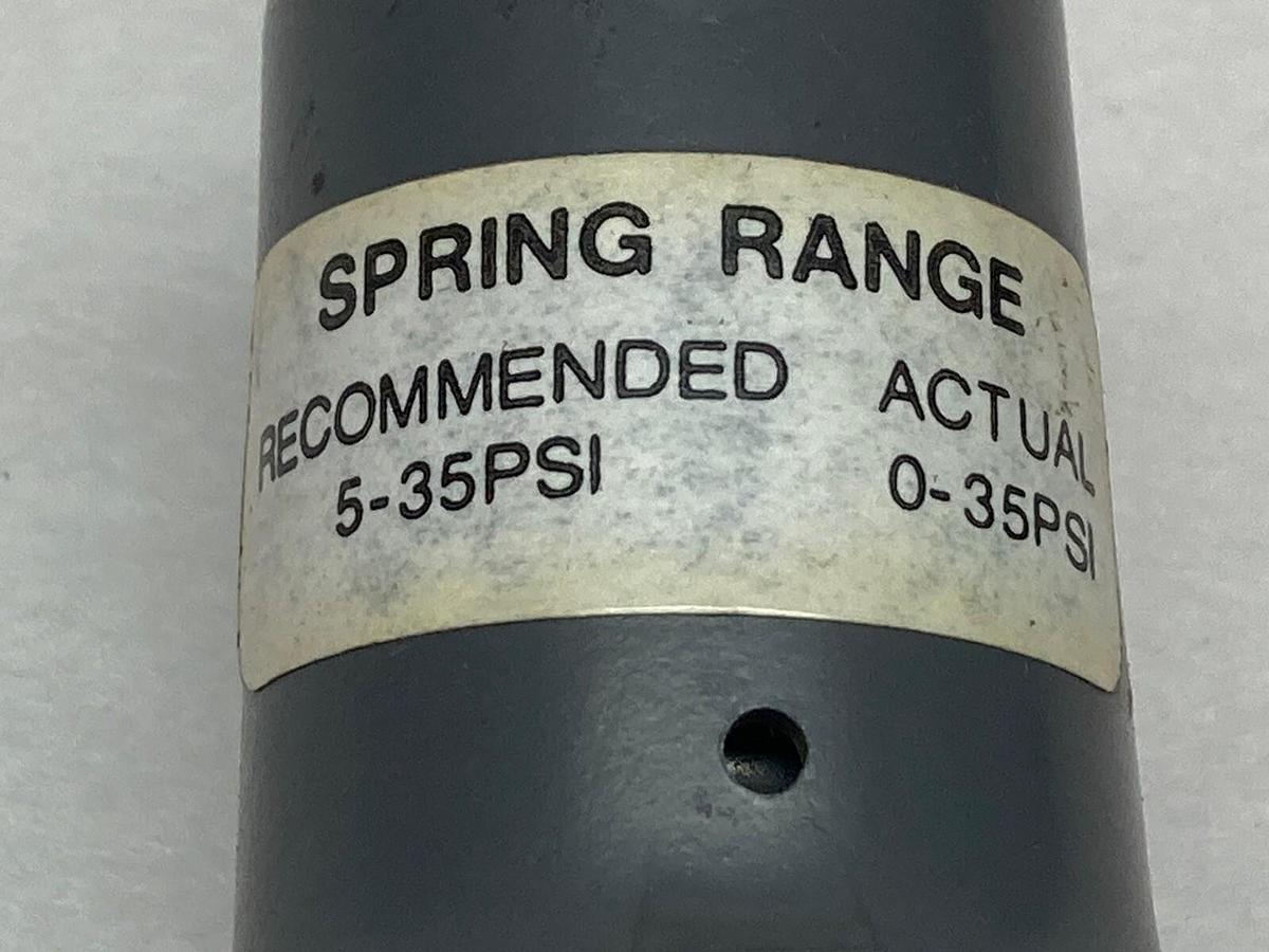 Used Fisher Controls,Type 67AF,Inlet Pressure Relief Valve 250PSI Max