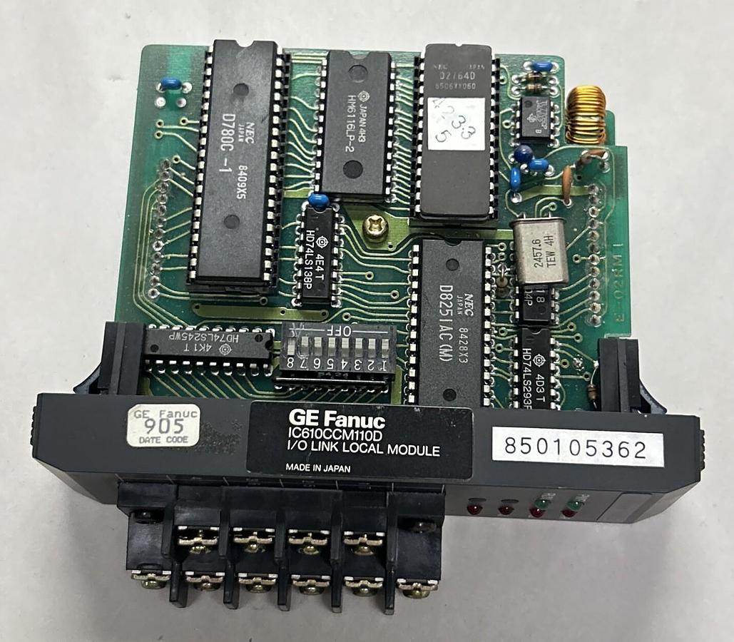 GE FANUC,IC610CCM110D,I/O LINK LOCAL MODULE NOS