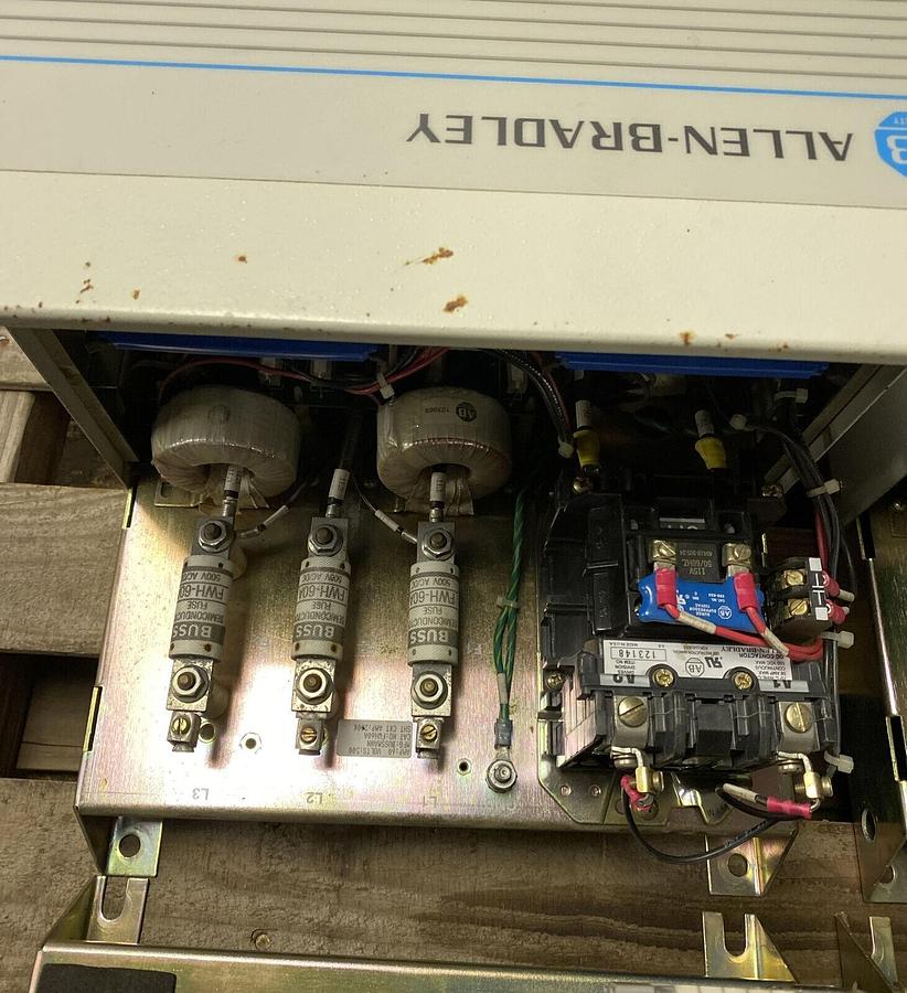 Used ALLEN BRADLEY,1395-B71-C1-P51,DC DRIVE 460 VAC INPUT 500 VDC OUTPUT 30 HP