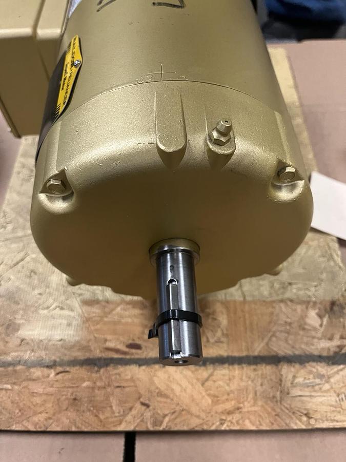 Used BALDOR,EM3604,ELECTRIC MOTOR 1HP 3PH 1155RPM FRAME 184