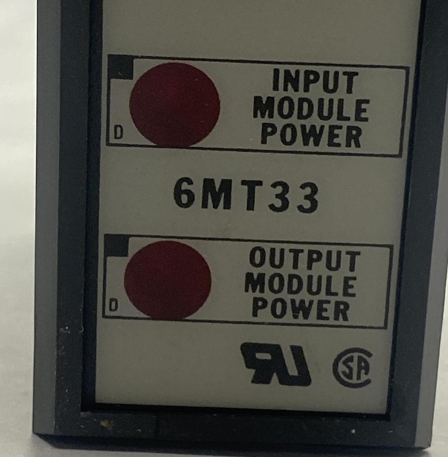 Texas Instrument,6MT33,Input/Output Logic Interface Module NOS