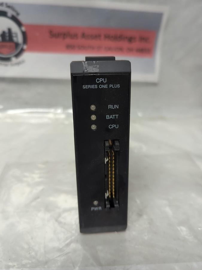 Used GE FANUC,IC610CPU10SB,CPU W/1K RAM MODULE PRE-OWNED