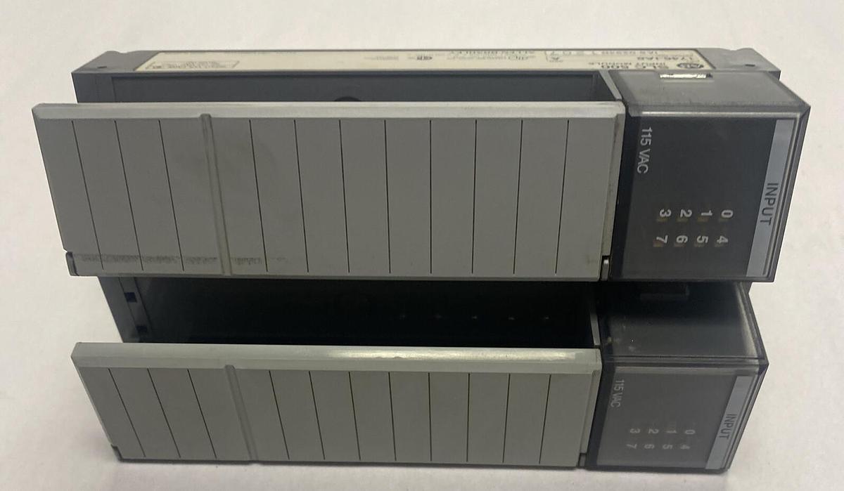 Used Allen-Bradley,1746-IA8,Ser A SLC 500 Input Module Lot Of 2