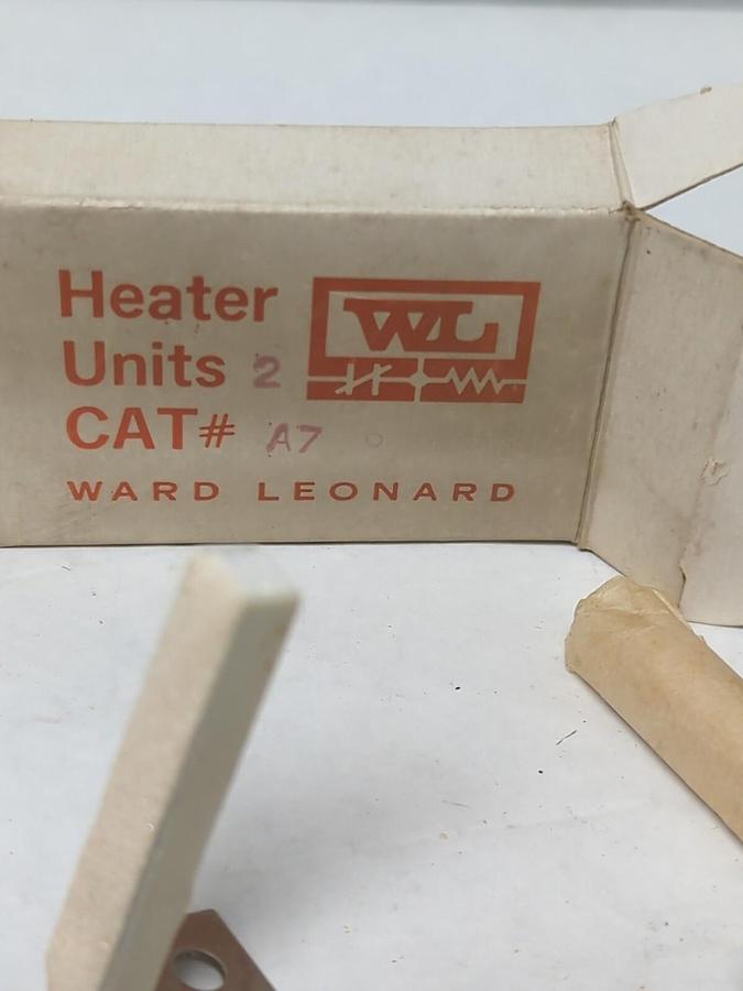 WARD LEONARD,A7,OVERLOAD HEATER ELEMENT LOT OF 2 NOS