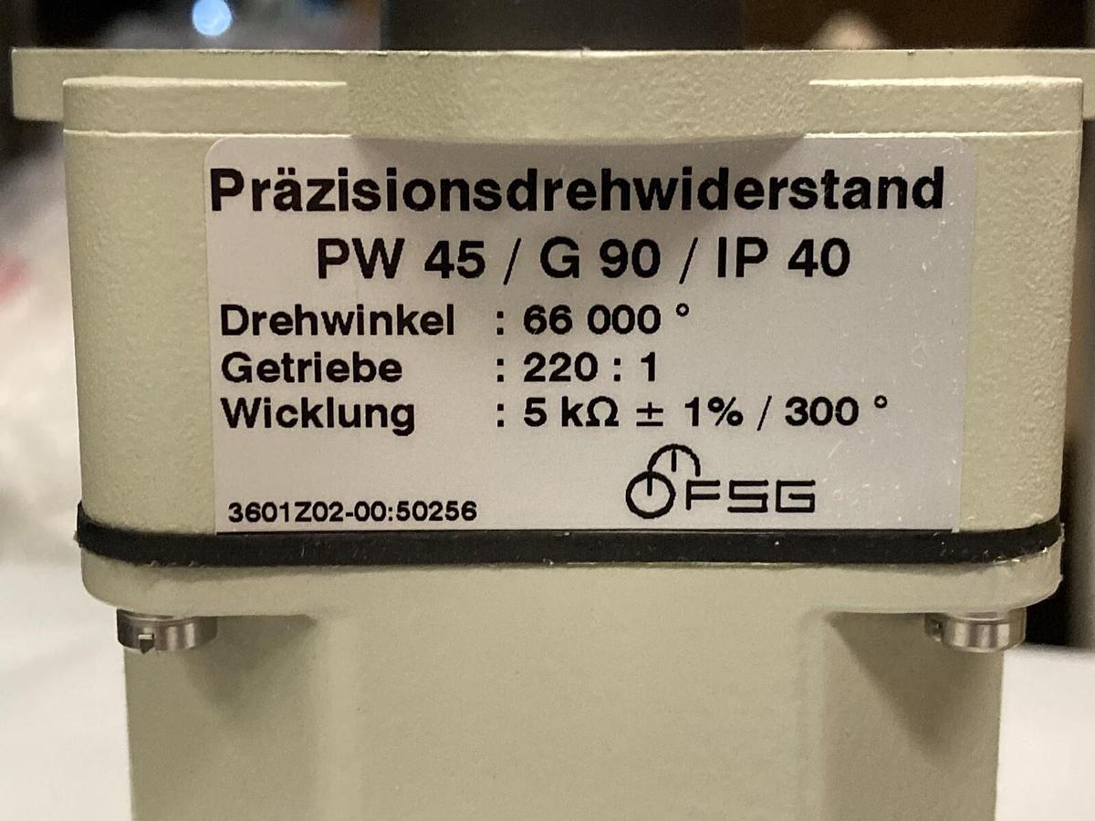 FSG,PW45/G90/IP40,Potentiometer
