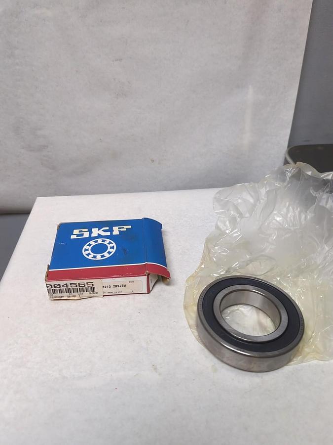 SKF,6210 2RS1/C3GJN,RUBBER SEALED BALL BEARING NOS