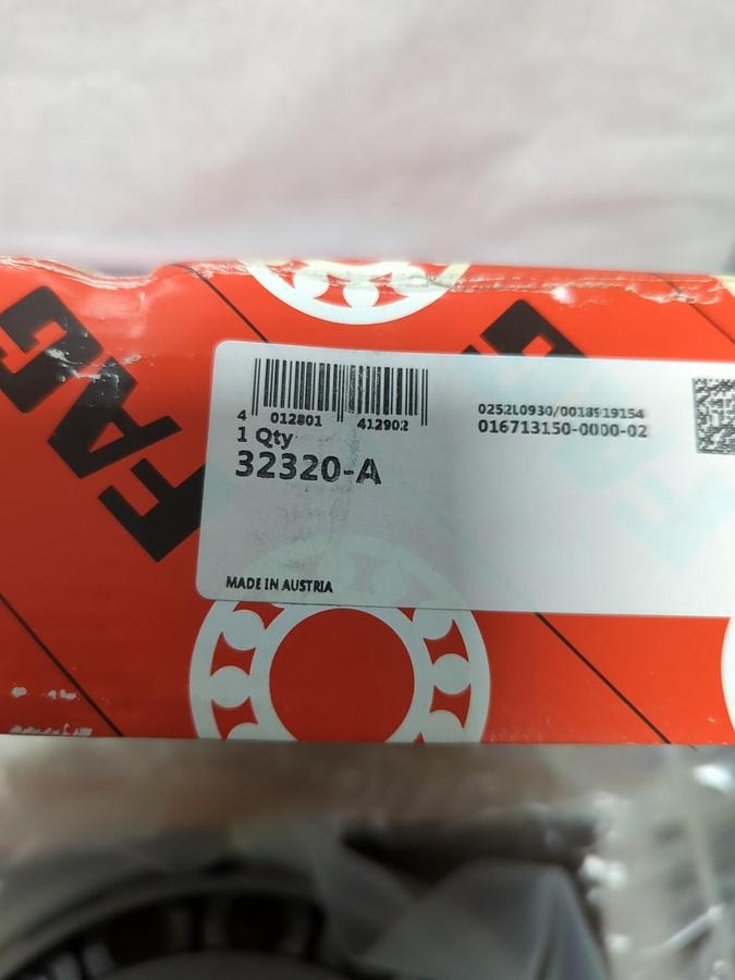 FAG,32320-A,TAPERED ROLLER BEARING 100X215X73MM NOS