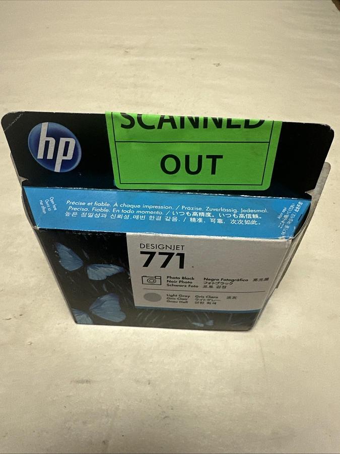 Hewlett Packard,771,Designjet Phot Black/Light Gray  NOS