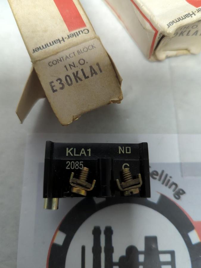 CUTLER-HAMMER,E30KLA1,CONTACT BLOCK LOT OF 4 NOS