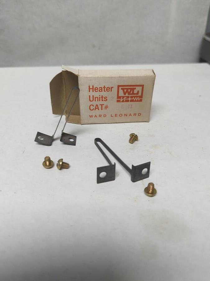 WARD LEONARD,B11,OVERLOAD HEATER ELEMENT LOT OF 2 NOS
