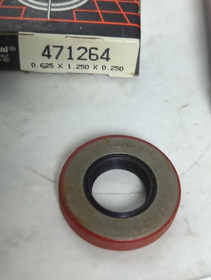 NATIONAL OIL SEAL,471264,OIL SEAL 0.625X.25X0.25 INCH LOT OF 3 NOS