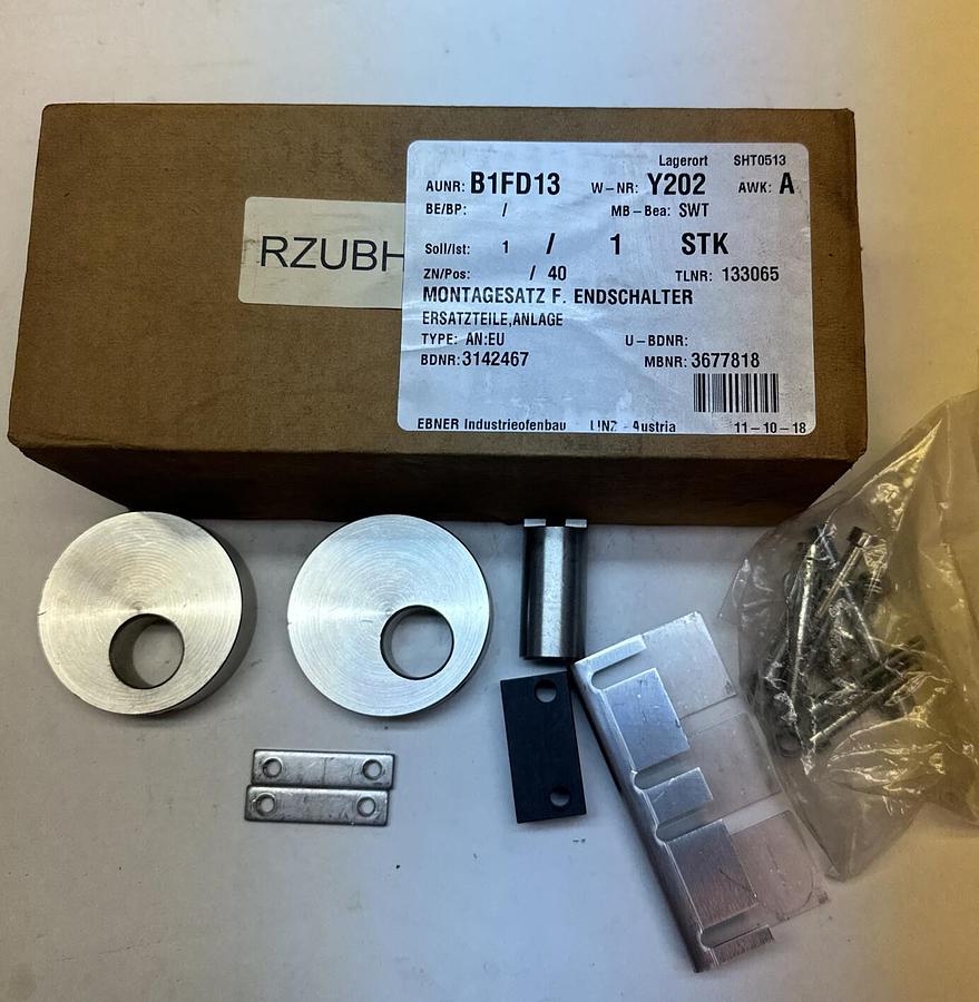 Ebner,B1FD13,Mounting Kit for Limit Switch  3142467