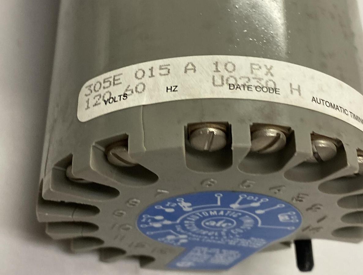 MARSH BELLOFRAM,ATC 305E-015-A-1-0-PX, ELECTROMECHANICAL TIMER 15MIN 120V NOS
