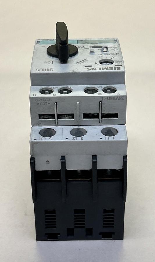 Used SIEMENS,3RV1021-0KA10,MOTOR STARTER