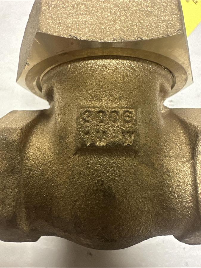 Milwaukee,300SWP 1000WOG,1" Brass Gate Valve Fig 1184