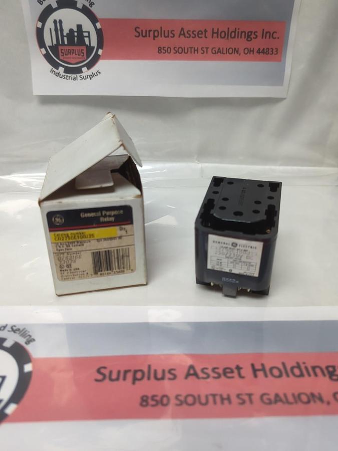 GE,CR2790E100J25,GENERAL PURPOSE RELAY 10A 300V NOS