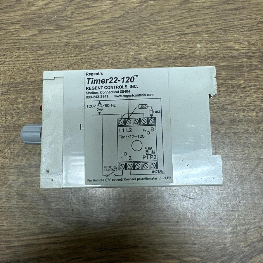 Regent Controls,22-120 D0.5S,Interval Timer