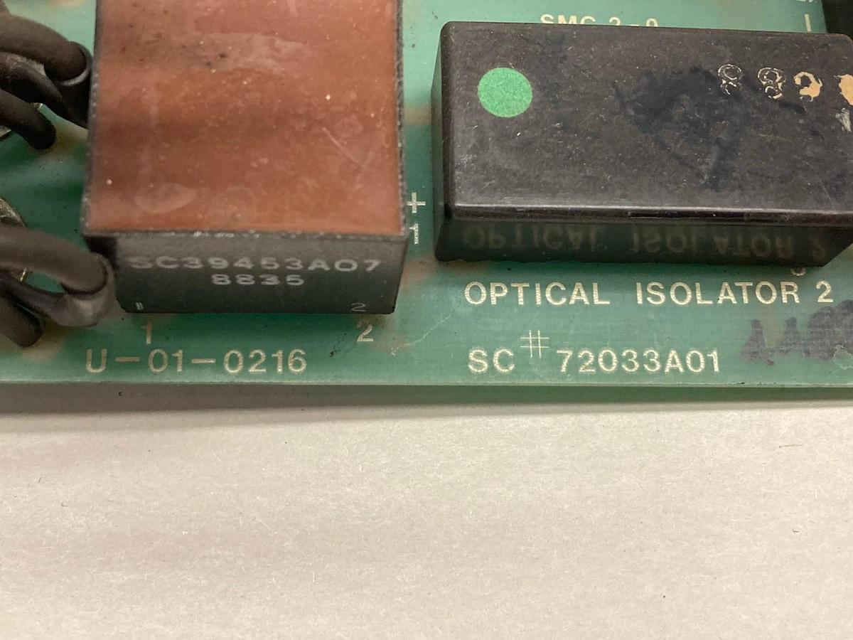 Used Ajax Magnethermic,U-01-0216,Circuit Board