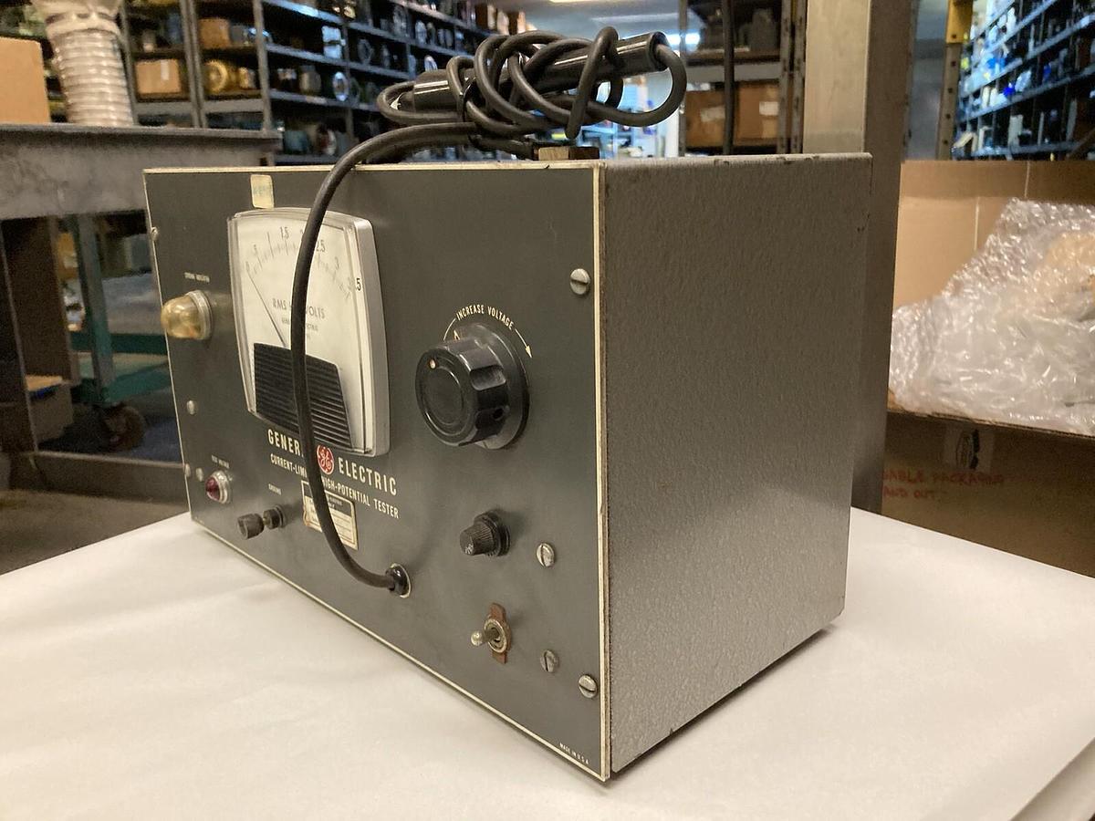 Used General Electric,9892115G 1,Current-Limit High-Potential Tester 120V 50/60HZ