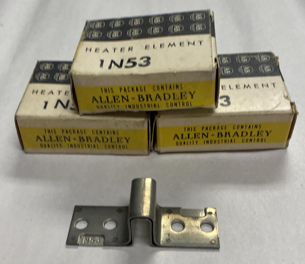 Allen Bradley,N53,Thermal Overload Lot Of 3 NOS