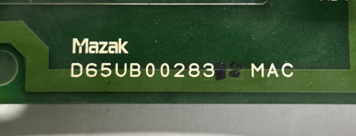 Used MAZAK,D65UB00283,CIRCUIT BOARD