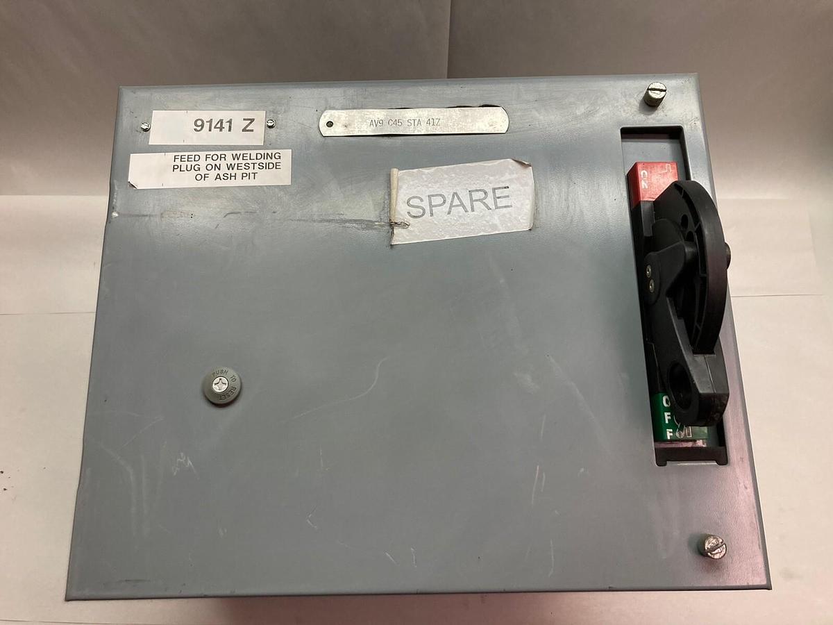 Used Allen Bradley,2100 2196,12 Inch Fused MCC Disconnect Feeder Bucket