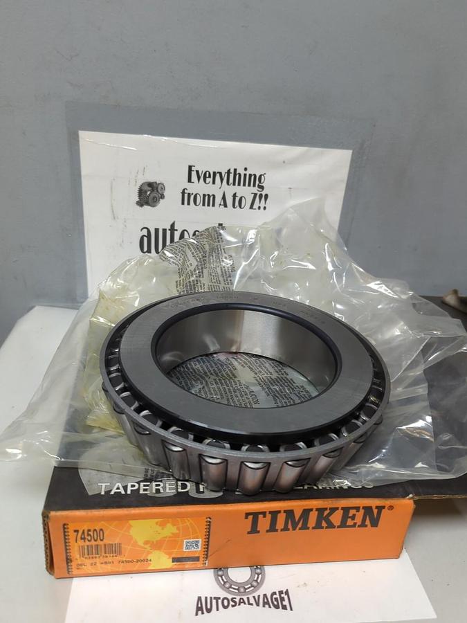 TIMKEN,74500,ROLLER BEARING CONE 5 INCH BORE NOS