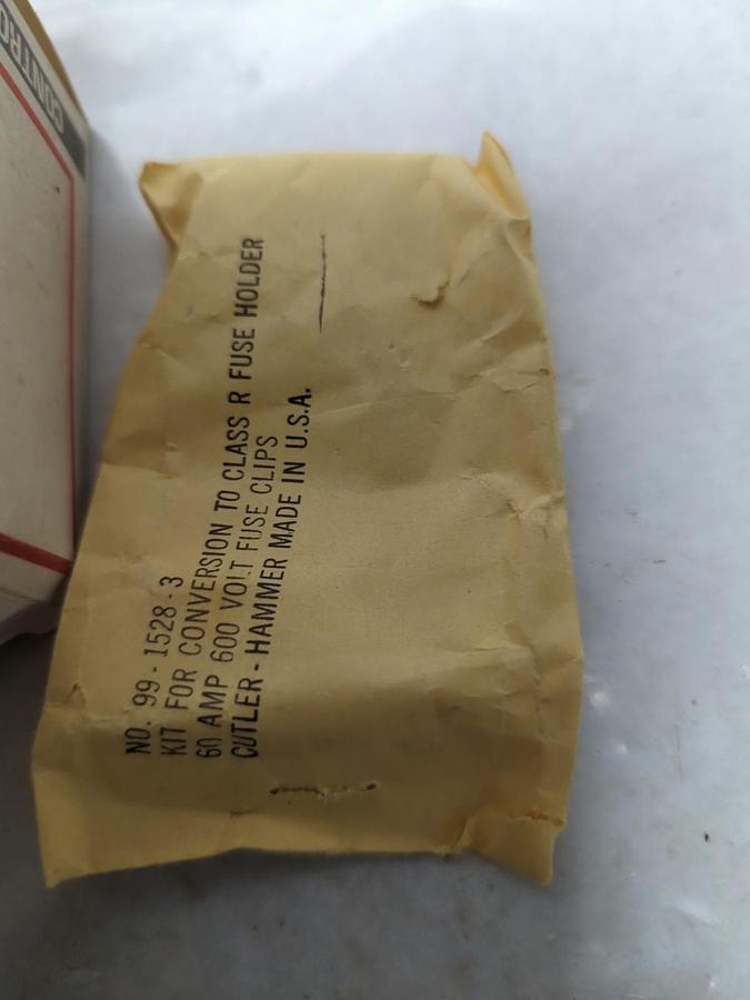 CUTLER HAMMER,C350KC62,FUSE CLIP KIT NOS
