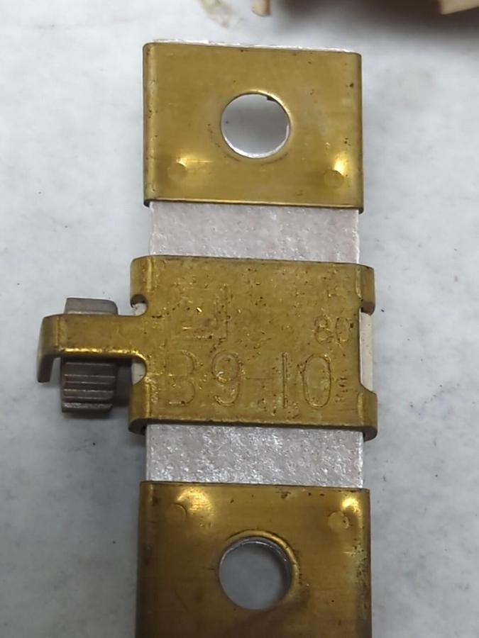 SQUARE D,B9.10,THERMAL OVERLOAD HEATER ELEMENT LOT OF 2 NOS