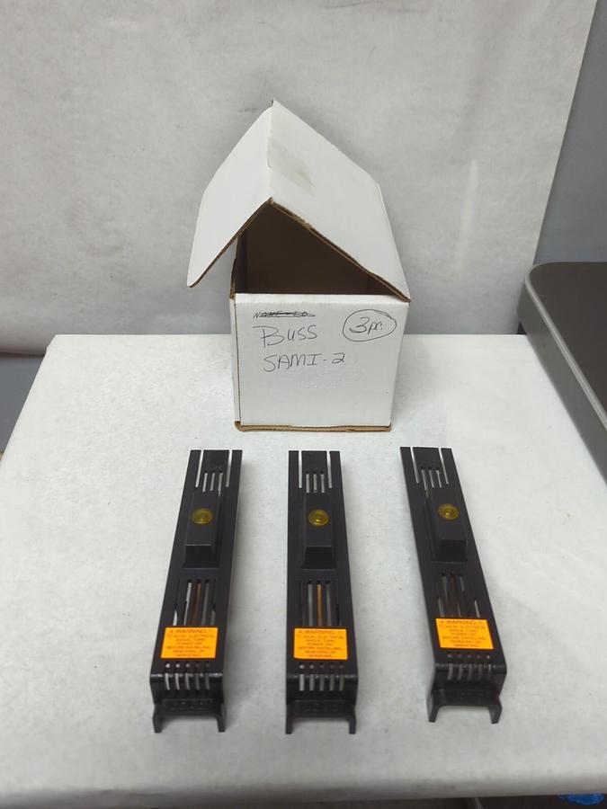 BUSS,SAMI-2,INDICATING FUSE COVER LOT OF 3 NOS