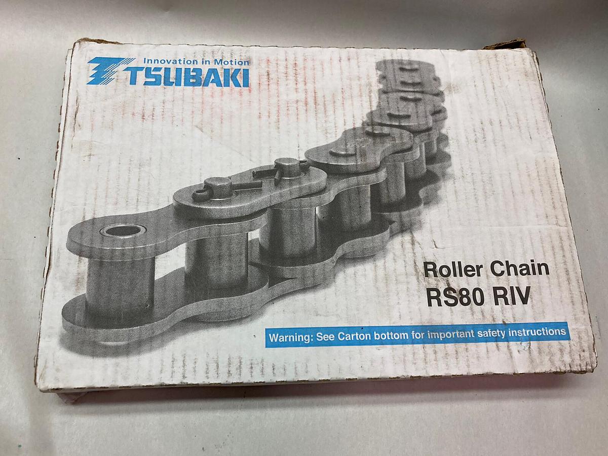 Tsubaki,RS80 RIV,Single Roller Chain