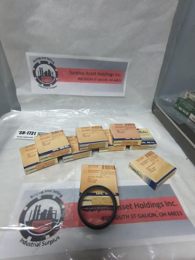 HARWAL,50 60 7,TYPE A OIL SEAL LOT OF 9 NOS