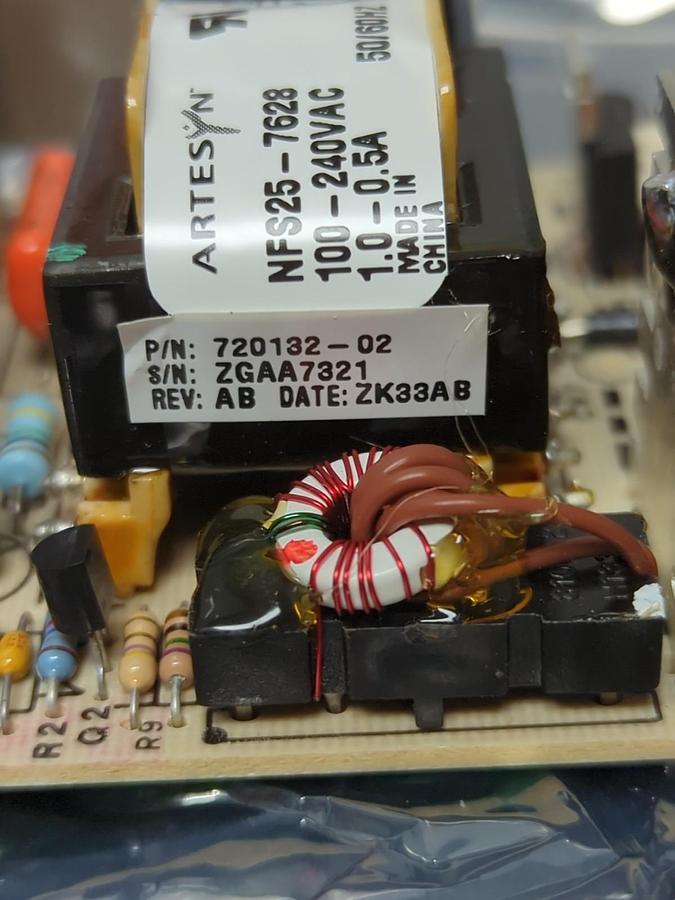 ARTESYN,NFS25-7628,POWER MODULE 100-240VAC 1.0-0.5A NOS