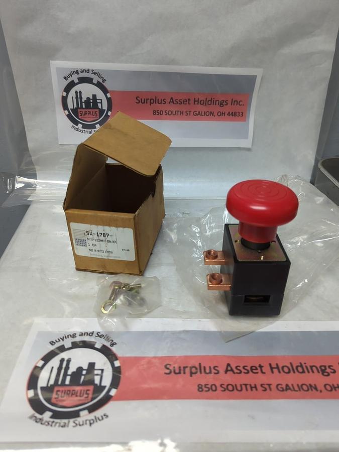 INTRUPA,SW-1787,SWITCH-DICCONNECT 250A NOS