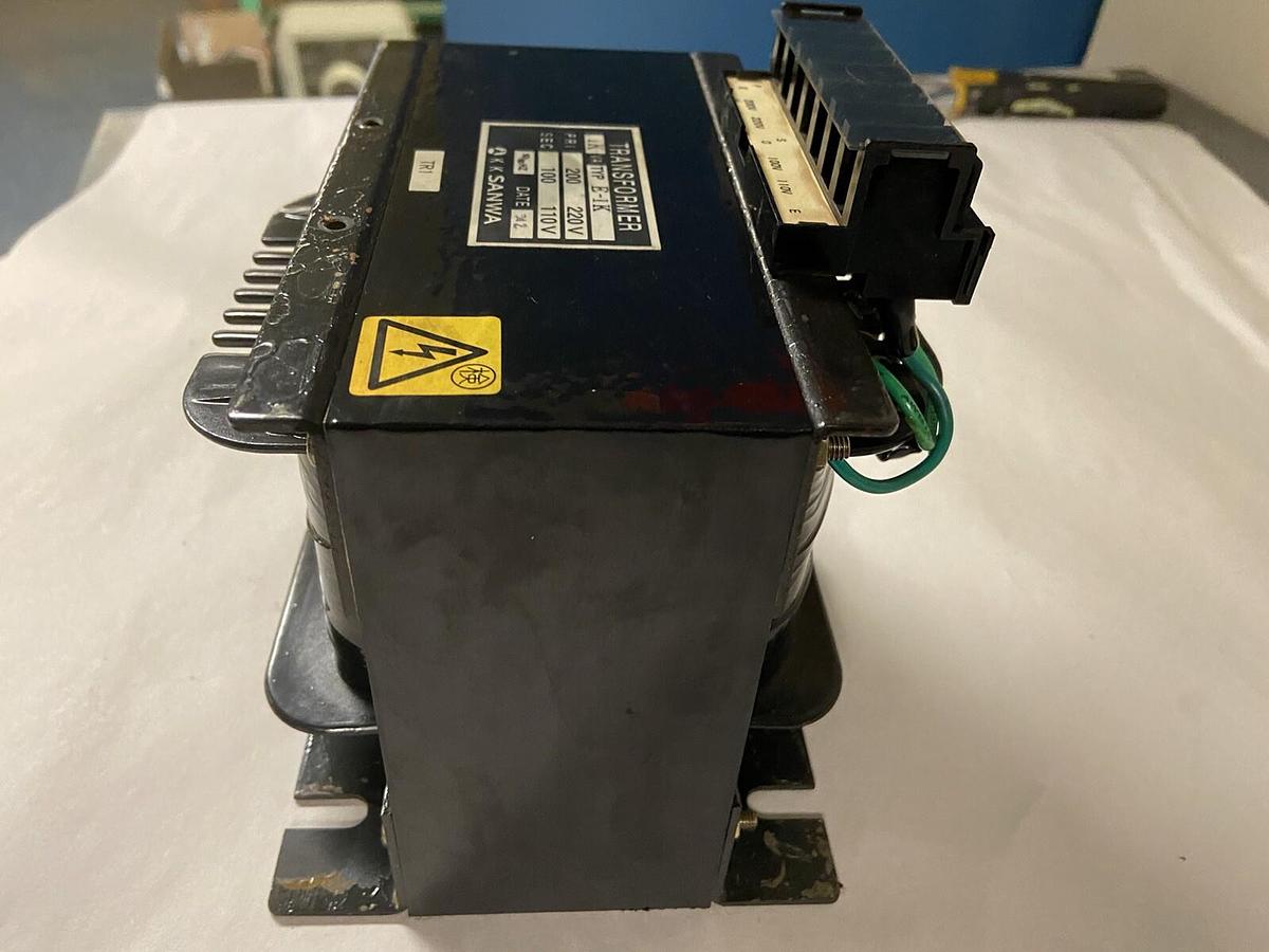 Used K.K Sanwa,E-1K,Transformer 1KVA Primary 200-22-V Sec 100-110V
