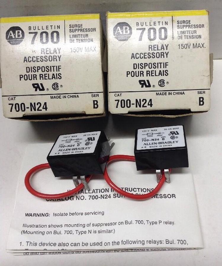 Allen-Bradley,700-N24,Surge Suppressor Series B LOT OF 2