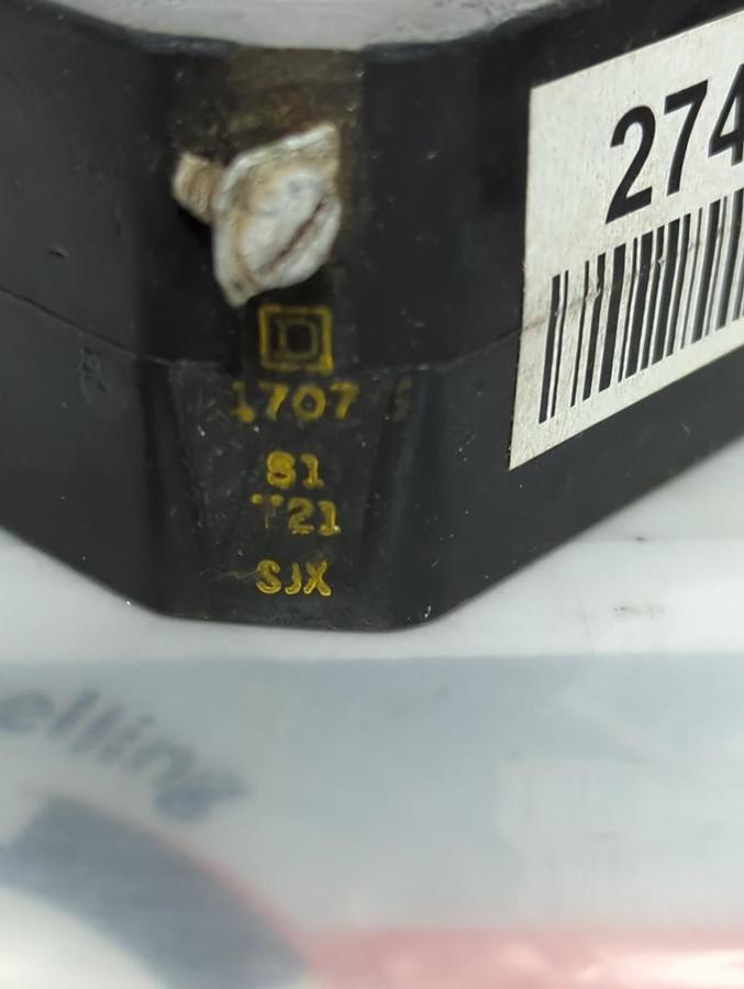 Used SQUARE D,1707,COIL 110V 50HZ LOT OF 2 PRE-OWNED