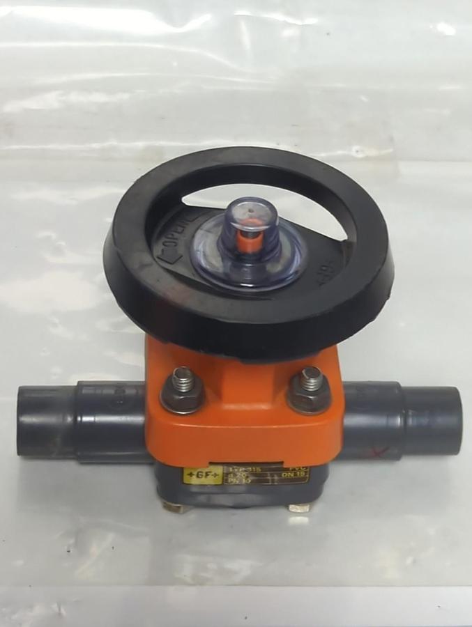 Used GEORG FISCHER,TYP 315,DIAPHRAGM VALVE d 20 DN 15 PN 10 PRE-OWNED