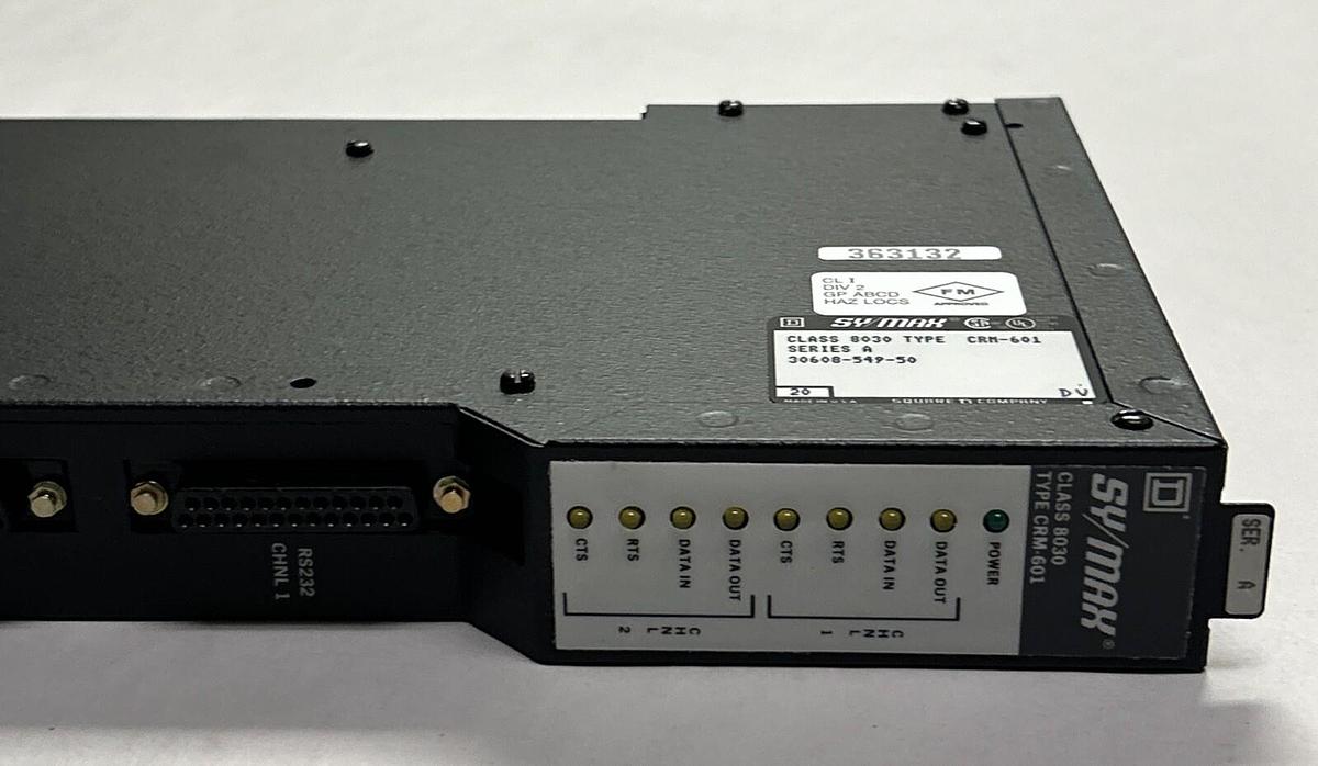 SQUARE D SYMAX,8030-CRM-601,INTERFACE CONVERTER MODULE NOS
