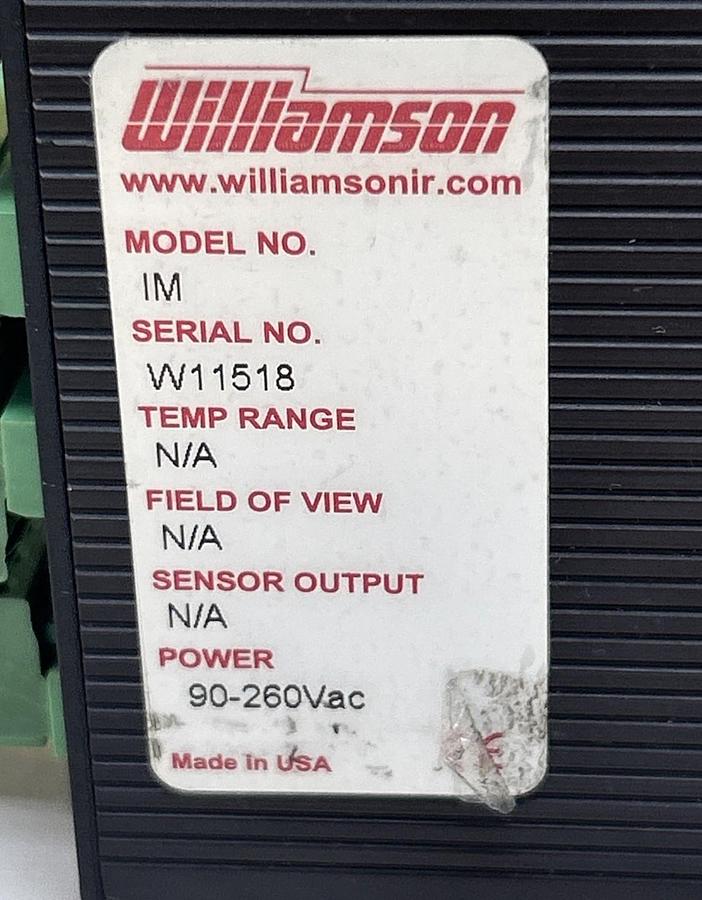 Used WILLIAMSON,IM,INTERFACE MODULE