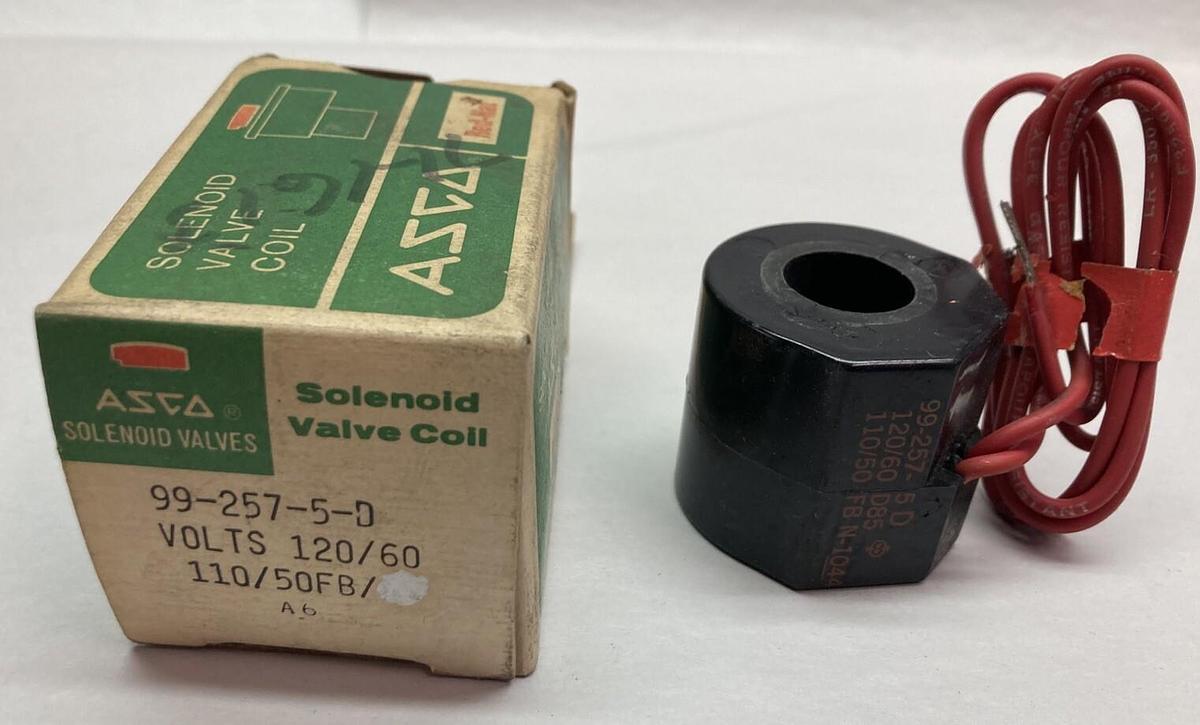 Asco,99-257-5-D,Valve Coil 120/60V 110/50FB