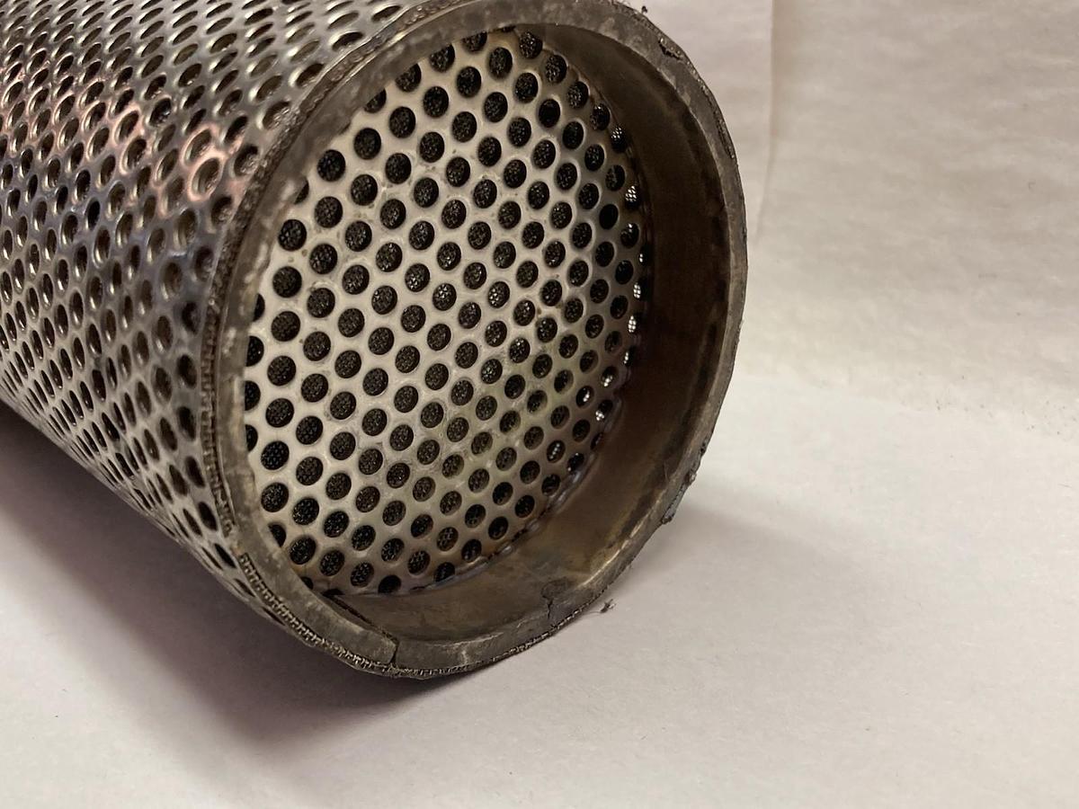 Used Eaton,316SS 1/64 IN,Replacement Basket Strainer 40 Mesh