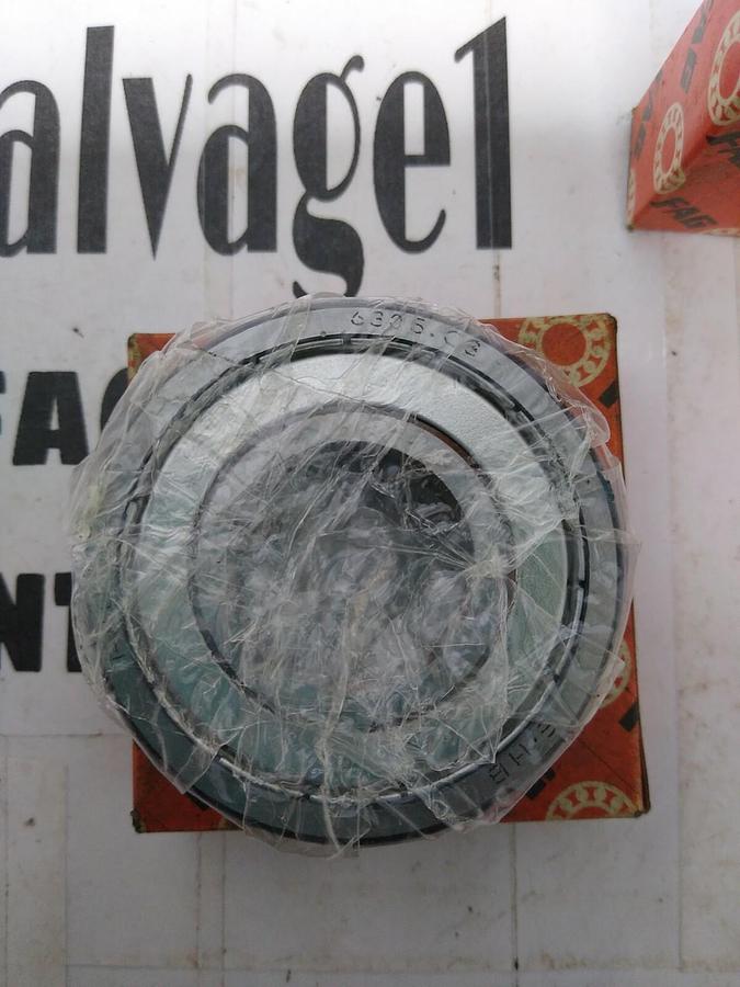 Fag,6305-2ZR-C3,Deep Groove Ball Bearing Lot of 2 NOS